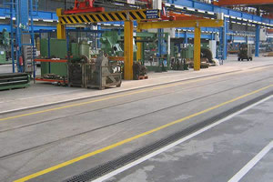 線(xiàn)性排水溝生產(chǎn)車(chē)間效果圖