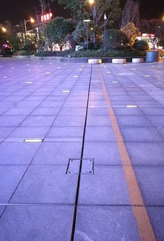 縫隙式排水溝效果圖