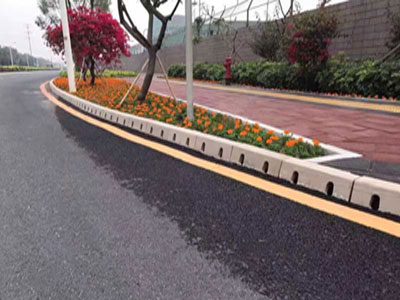 路緣石排水溝施工圖
