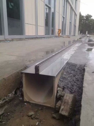 304不銹鋼縫隙式蓋板施工圖