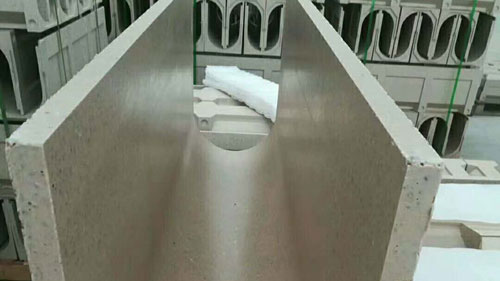 成品溝槽表面光滑效果圖